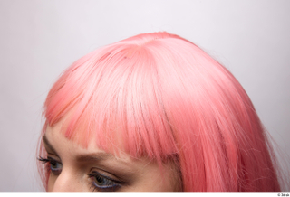 Groom references Figgy  010 hairstyle head pink medium hair…